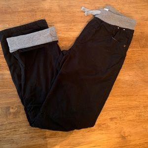 Black Gymboree lined pants - Boys 10